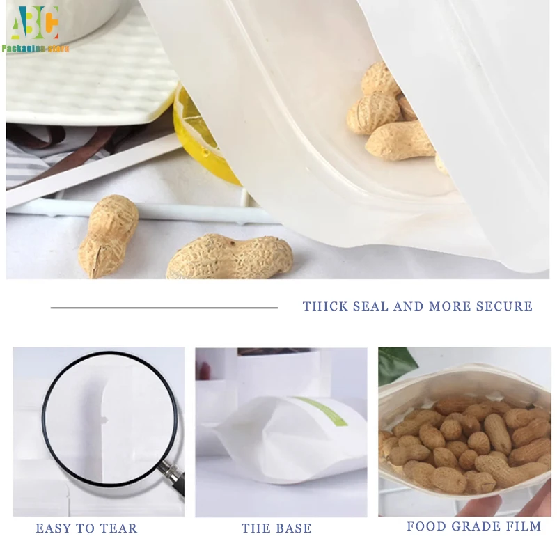 Custom Resealable Ziplock Food Pouches with Clear Window – Stand-Up Doypack Bags for Snacks, Spices, Tea, Coffee – Heat Sealable & Custom Logo Printing – Food Grade Packaging Custom Resealable Ziplock Food Pouches with Clear Window – Stand-Up Doypack Bags for Snacks, Spices, Tea, Coffee – Heat Sealable & Custom Logo Printing – Food Grade Packaging