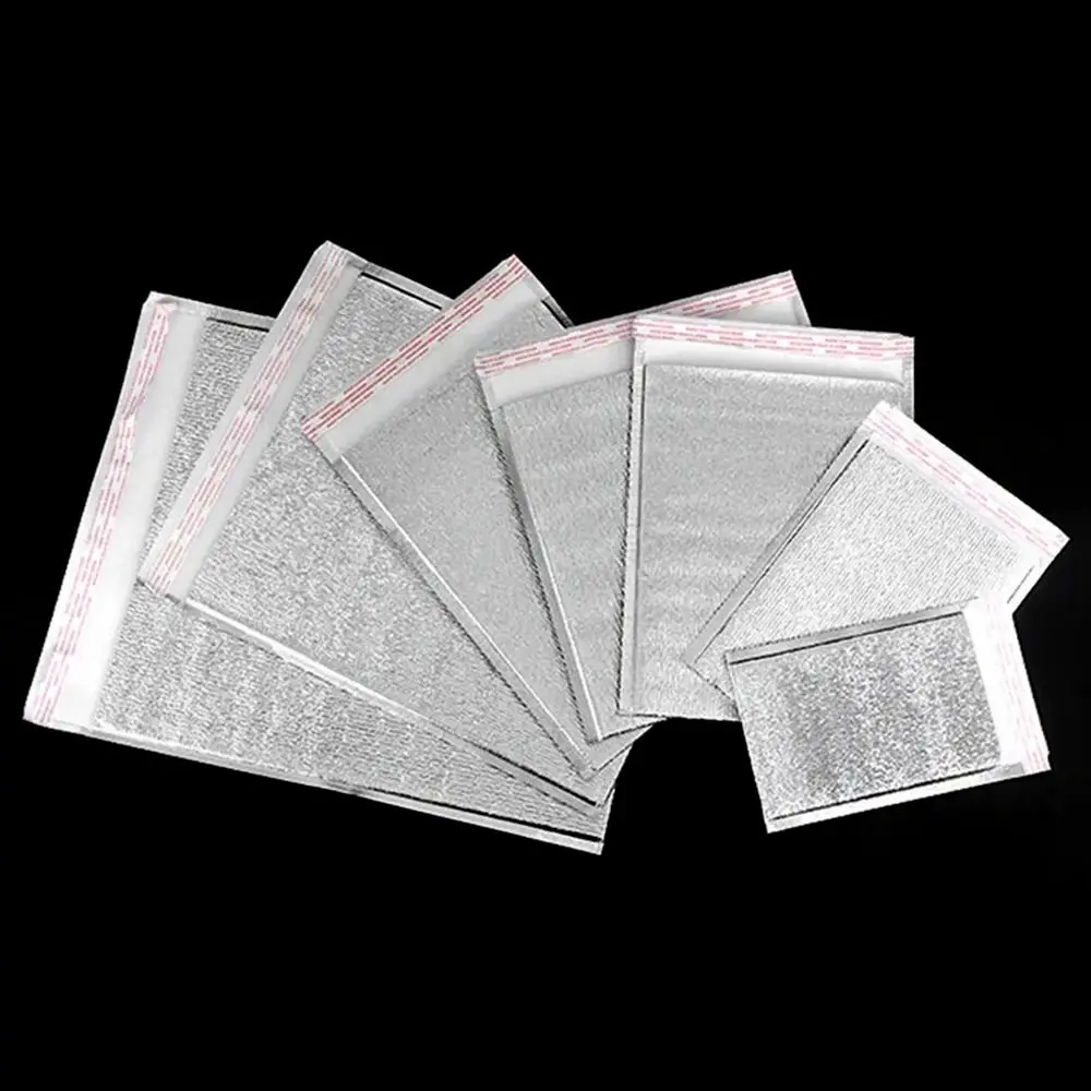 Insulated Aluminum Foil Cooler Bags with Closure – Reusable Thermal Storage Bags for Hot & Cold Food, Drinks, Delivery, Picnic, Takeout – Leakproof, Space-Saving Design 3