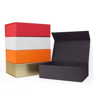 Magnetic Gift Box for Presents with Lids – Collapsible Rectangle Paper Box for Wedding, Birthday, Christmas, Party Gift Packaging – In Stock, Ready to Ship – Multiple Colors & Sizes Available