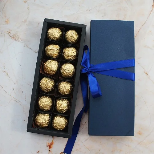 Chocolate Paper Gift Box – Perfect for Valentine's Day, Christmas, Birthdays, and Parties. Ideal for packing chocolates, small gifts, or treats with a festive and elegant presentation design. - 图片 19