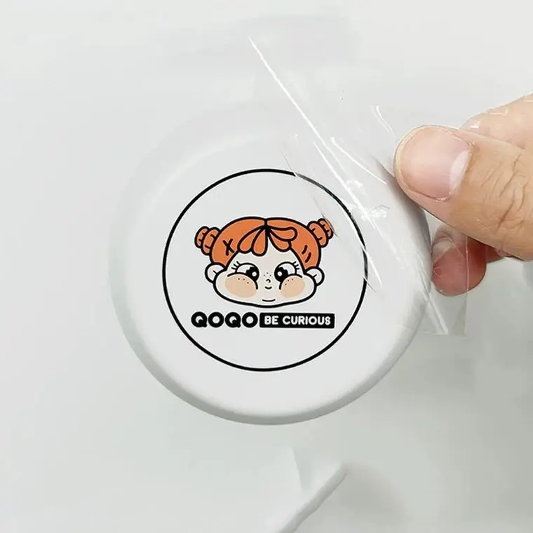 Custom 3D UV Transfer Stickers – Personalized Waterproof Vinyl Decals with Logo or Text for Business Packaging, Boxes, Bags, Gift Wrapping, and Branding – Easy Peel & Stick Design