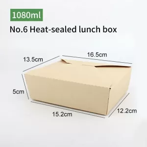 Biodegradable 2-Compartment Food Containers with Lids – Eco-friendly bamboo pulp meal b... - SKU FCL21257 - UGI Packaging