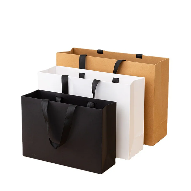 Custom Paper Gift Bags – Durable, eco-friendly paper bags with printed logos, perfect for packaging gifts, retail, parties, and events in various sizes and styles for personalized branding. - 图片 6