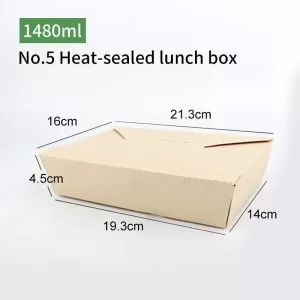 Biodegradable 2-Compartment Food Containers with Lids – Eco-friendly bamboo pulp meal b... - SKU FCL21257 - UGI Packaging