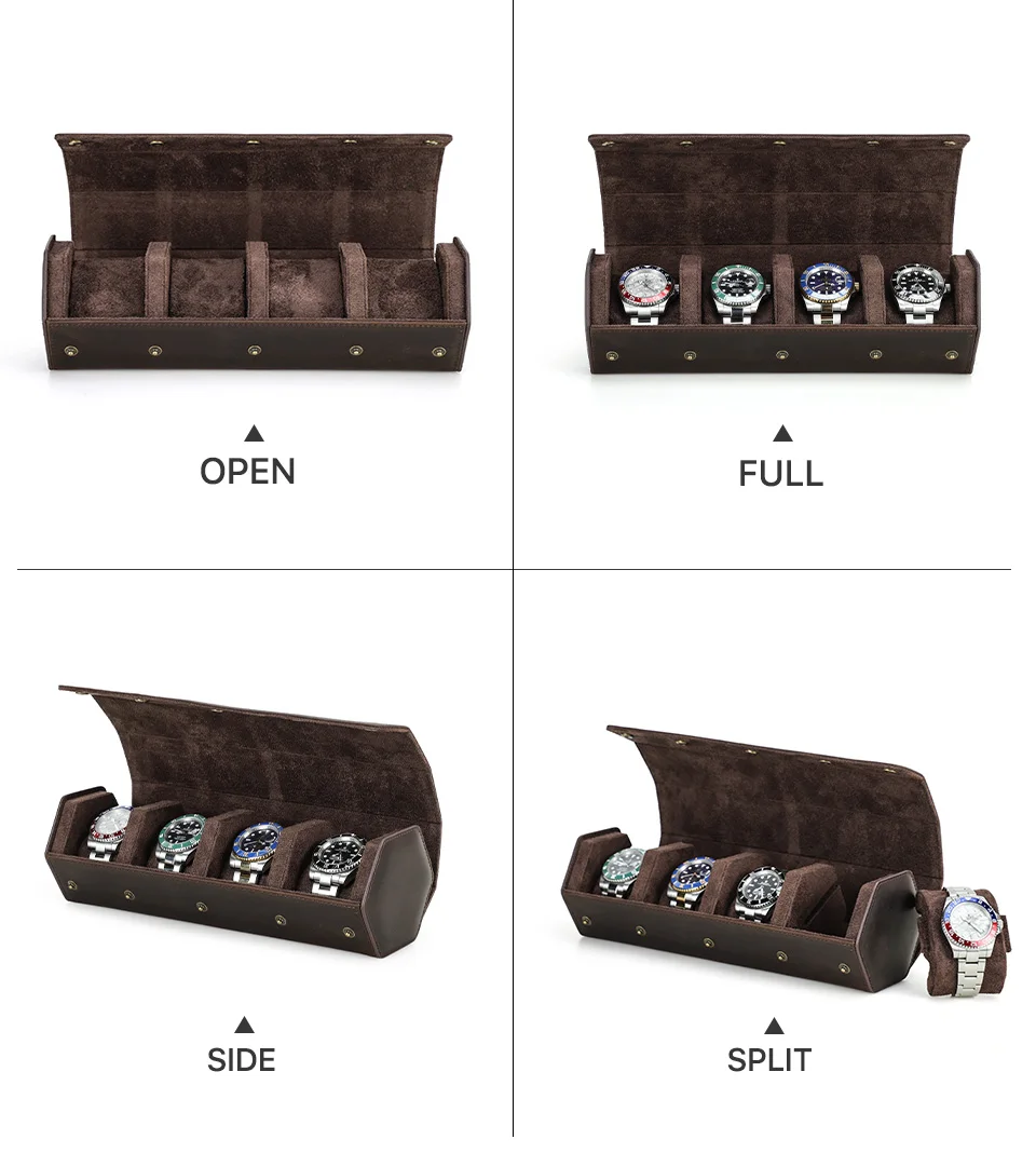 Travel Watch Organizer | Luxury 8-Slot PU Leather Watch Box Organizer – Soft Velvet Interior Display Case for Men’s & Women’s Watches, Jewelry Storage – Elegant Gift for Birthdays, Holidays & Collectors 18