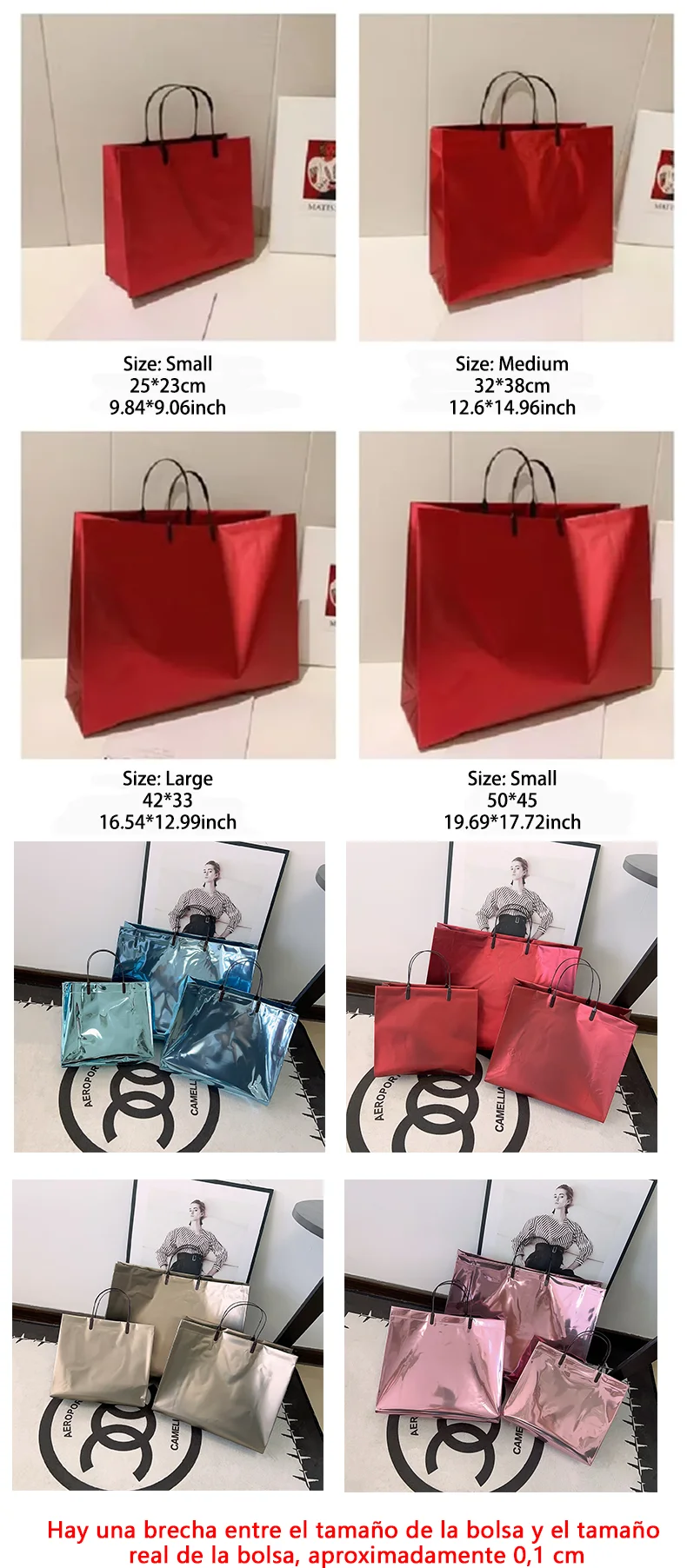 Custom Event & Party Gift Bags – Perfect for weddings, shopping mall promotions, brand advertising, and special occasions. Support customized logo printing for stylish, functional packaging. 1