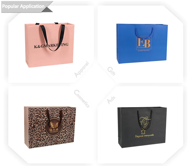 Custom Luxury Paper Gift Bag – Premium Shopping Bag with Handle for Retail, Gift Wrapping, Events, Packaging, Custom Size and Foil Logo Printing Available, Ideal for Boutique & Branding Use 5