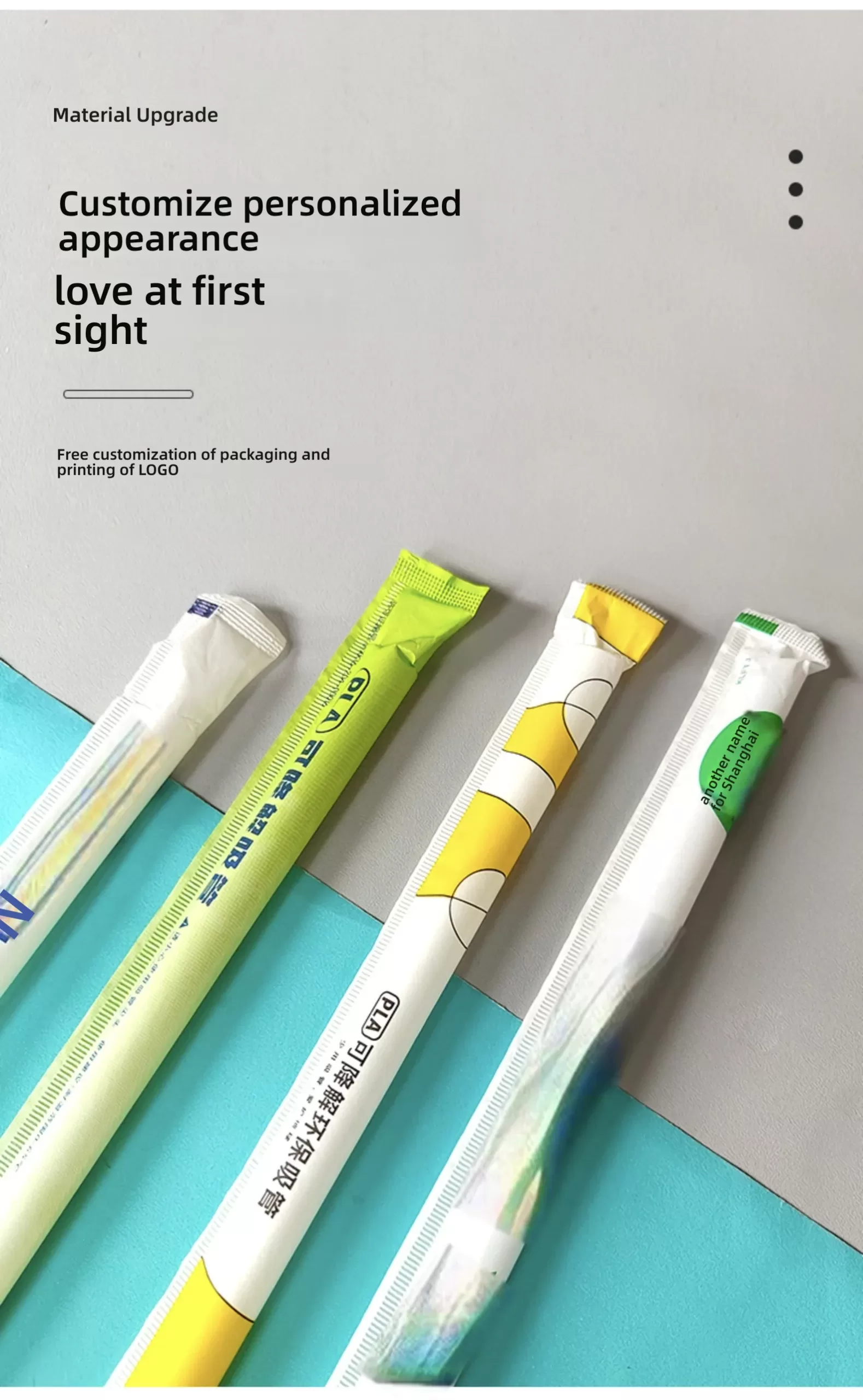 Wholesale Disposable PLA Milk Tea Straws – Flexible, large straight tube straws perfect for milk tea, kitchen use, parties, and beverages. Eco-friendly, durable, and suitable for all drinks.