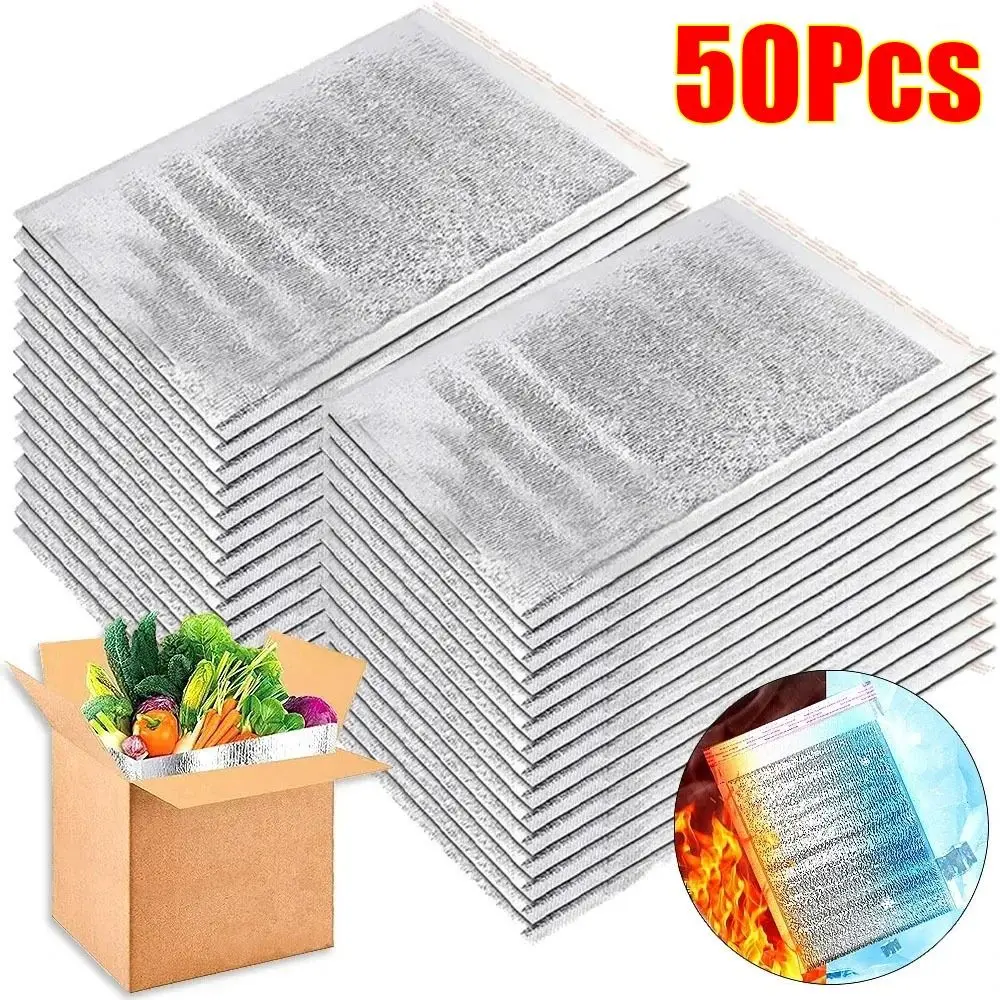 Aluminum Foil Insulated Cooler Bag – Foldable Thermal Tote for Food, Drinks, Delivery, and Picnic – Portable Waterproof Packing Bag for Takeout, Grocery, or Outdoor Use