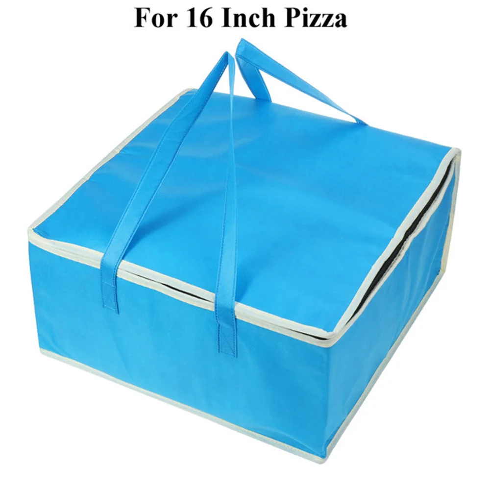 Waterproof Insulated Thermal Bag 🧊 – Foldable Reusable Cooler Tote for Pizza Delivery, Food Transport & Picnic Storage - 图片 7