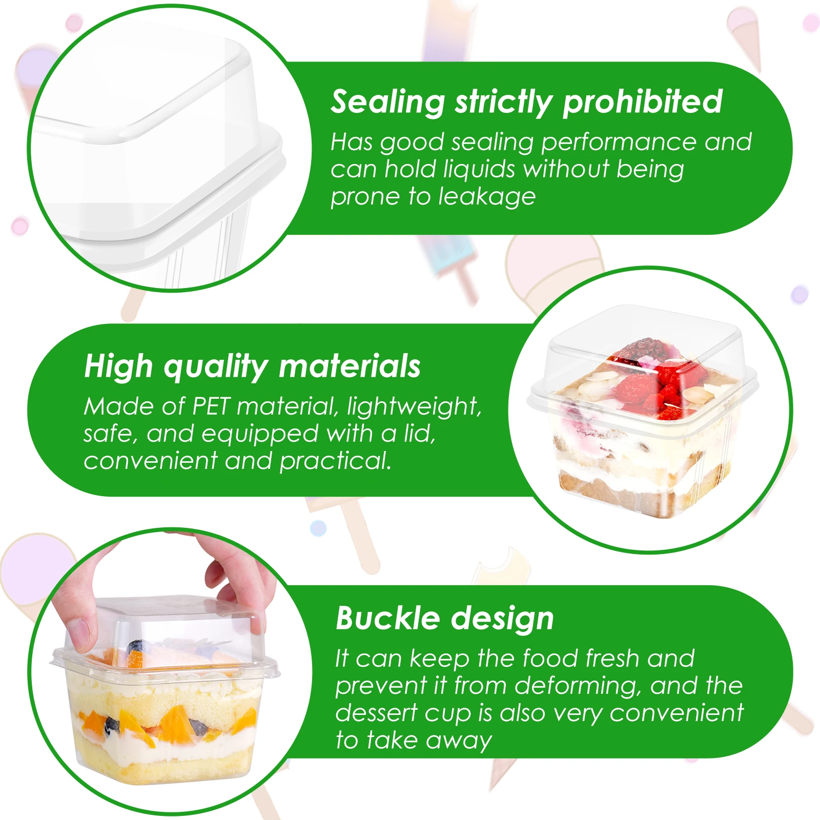 30oz Take Out Paper Food Containers – Greaseproof and leak-resistant boxes for baked goods, snacks, and meals. Ideal for takeout, pastry packaging, and food delivery. Durable and eco-friendly design. 11