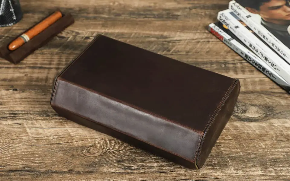 Travel Watch Organizer | Luxury 8-Slot PU Leather Watch Box Organizer – Soft Velvet Interior Display Case for Men’s & Women’s Watches, Jewelry Storage – Elegant Gift for Birthdays, Holidays & Collectors 1