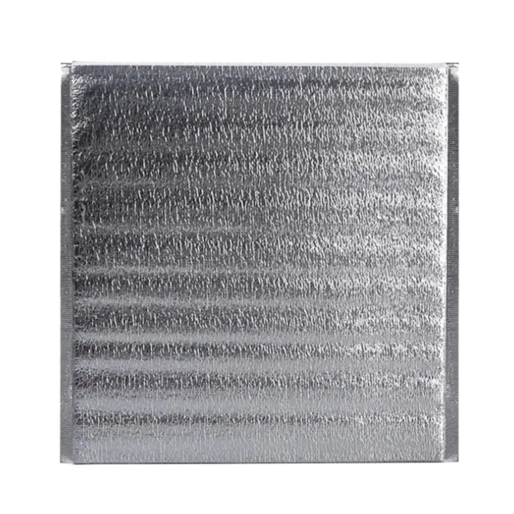 Aluminum Foil Insulated Cooler Bag – Foldable Thermal Tote for Food, Drinks, Delivery, and Picnic – Portable Waterproof Packing Bag for Takeout, Grocery, or Outdoor Use 5