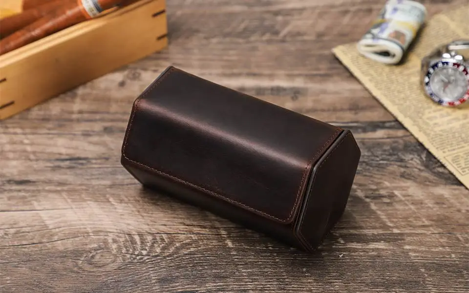 Travel Watch Organizer | Luxury 8-Slot PU Leather Watch Box Organizer – Soft Velvet Interior Display Case for Men’s & Women’s Watches, Jewelry Storage – Elegant Gift for Birthdays, Holidays & Collectors 10