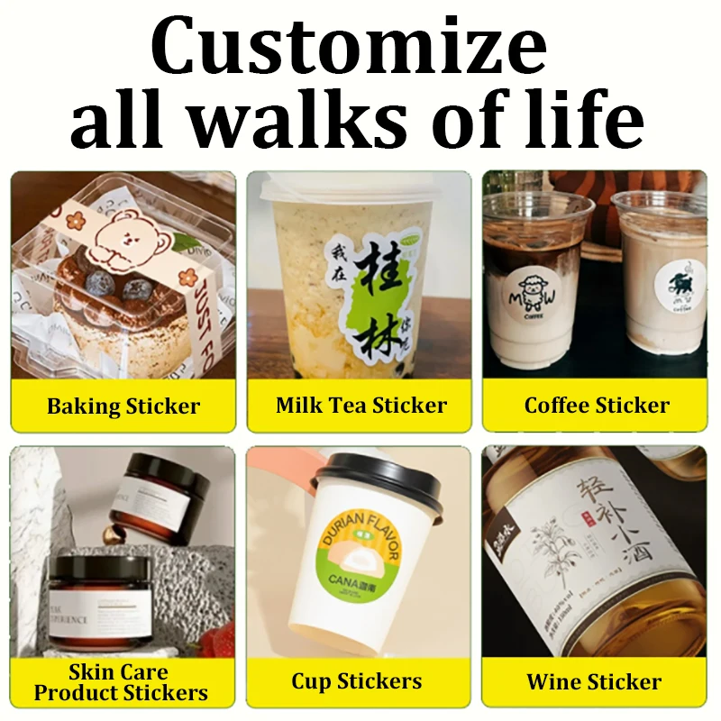 500pcs Custom Waterproof Stickers – Personalized Logo Labels for Weddings, Birthdays, Baptisms, DIY Baking, Gift Bags, Party Favors – Durable Adhesive Customized Seal Stickers 500pcs Custom Waterproof Stickers – Personalized Logo Labels for Weddings, Birthdays, Baptisms, DIY Baking, Gift Bags, Party Favors – Durable Adhesive Customized Seal Stickers