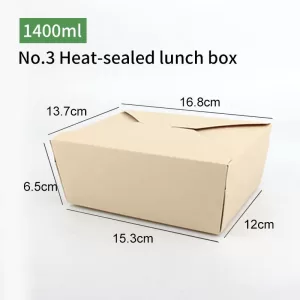 Biodegradable 2-Compartment Food Containers with Lids – Eco-friendly bamboo pulp meal b... - SKU FCL21257 - UGI Packaging