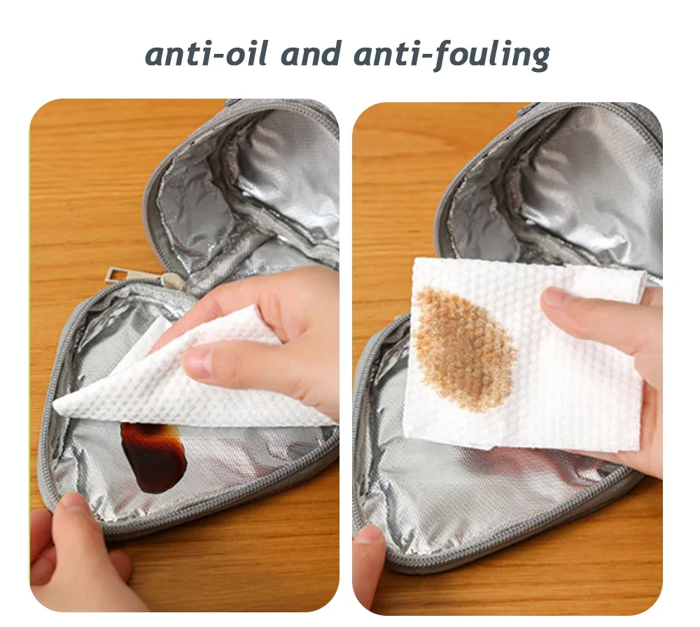 Insulated Triangle Lunch Bag – Milk Carton Design, Waterproof & Portable – Triangle Bento Bag for Sandwich, Egg, Kids & Adults – Picnic, School & Work – Compact Thermal Food Tote