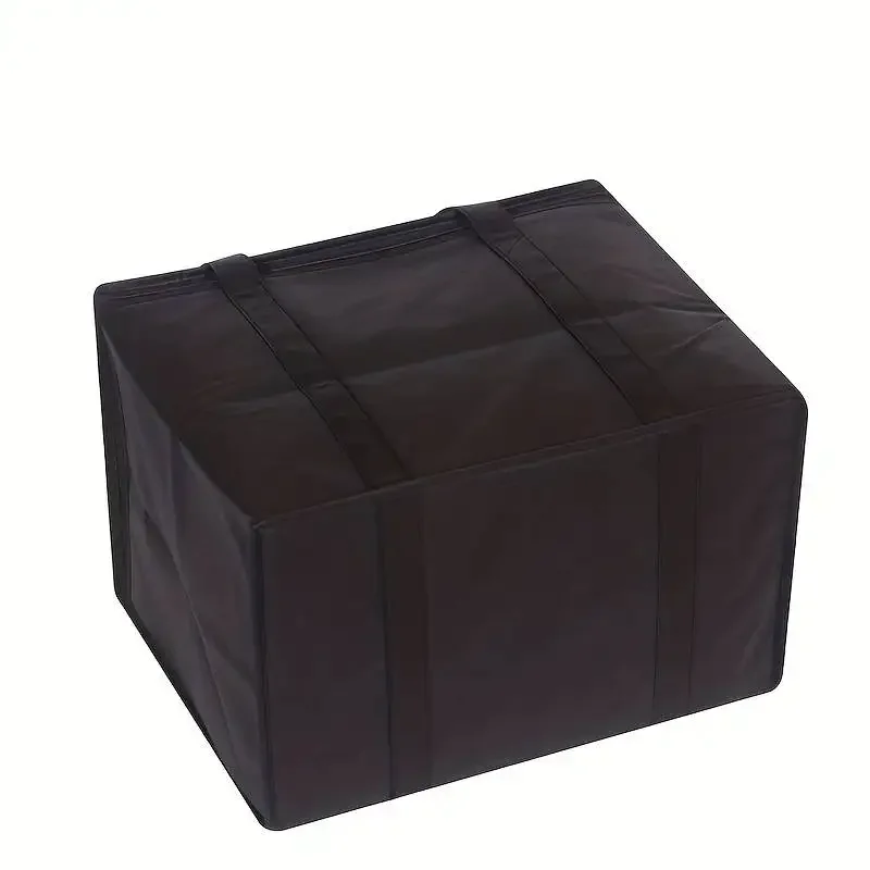 Large Capacity Insulated Grocery Bag – Reusable Foldable Soft Cooler Tote for Hot & Cold Food, Takeout, Meal Delivery, Shopping, Picnic – Lightweight & Durable Thermal Bag 1