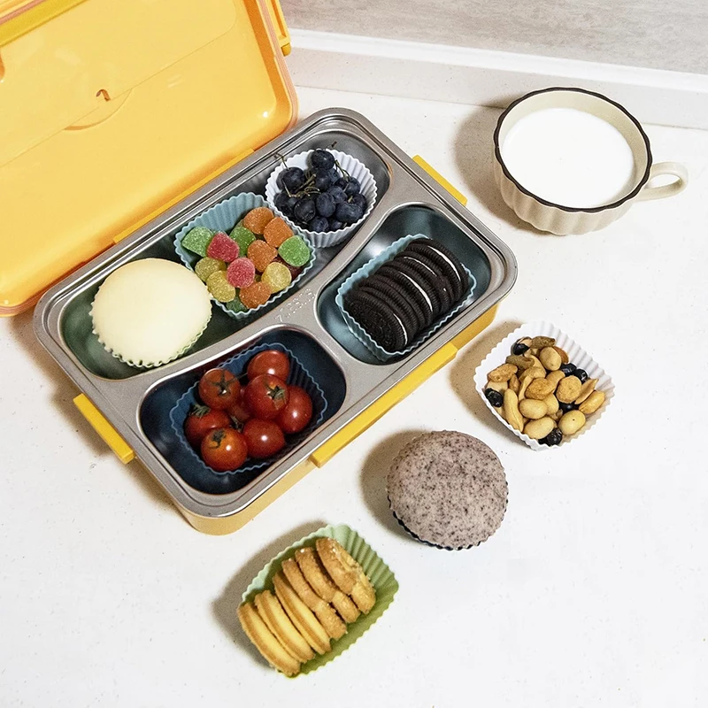 100% Food‑Grade Colorful Silicone Baking Cups – Reusable Non‑Stick Muffin & Cupcake Liners, 24‑Pack (6 Bright Colors), Oven, Microwave & Dishwasher Safe, BPA‑Free 6