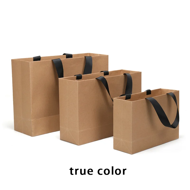 Custom Paper Gift Bags – Durable, eco-friendly paper bags with printed logos, perfect for packaging gifts, retail, parties, and events in various sizes and styles for personalized branding. - 图片 8