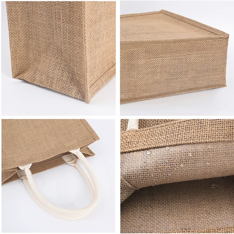 Custom Canvas Tote Bag – Eco-Friendly Reusable Linen Shopping Bag with Handle, Ideal for Promotional Events, Gift Packaging, DIY, Daily Use, Custom Size and Logo Printing Available - 图片 3