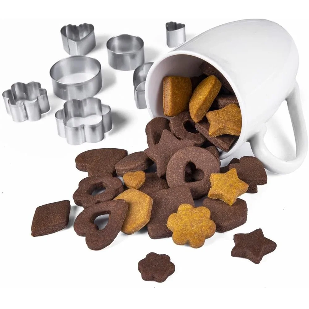30pcs Stainless Steel Cookie Cutter Set – Includes various shapes for DIY fondant, cake decorating, and pastry making. Durable, easy to clean, perfect for baking lovers and creative kitchen use. - 图片 6