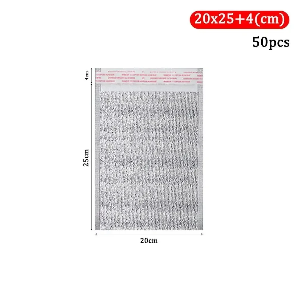 Insulated Aluminum Foil Cooler Bags with Closure – Reusable Thermal Storage Bags for Hot & Cold Food, Drinks, Delivery, Picnic, Takeout – Leakproof, Space-Saving Design - 图片 9