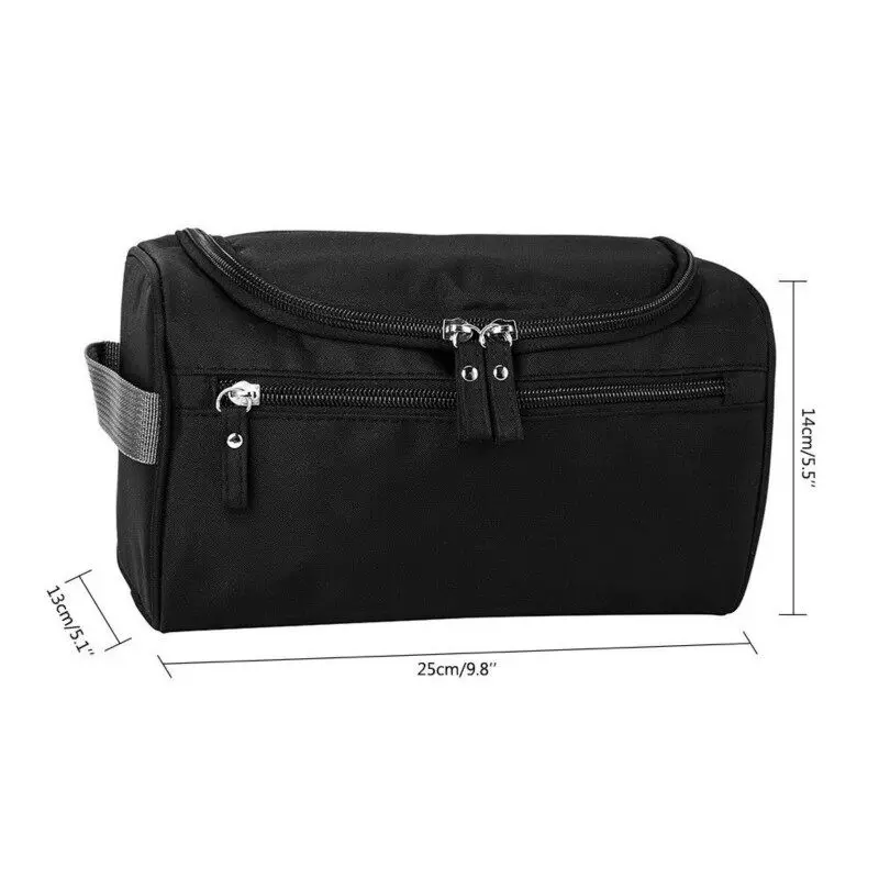 Portable Hanging Toiletry Bag – Waterproof Makeup Organizer Case for Women & Men – Unisex Travel Cosmetic Pouch for Shaving, Skincare, Wash, and Daily Grooming Essentials 1
