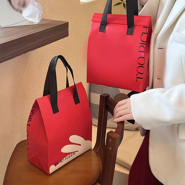 Reusable Insulated Food Delivery Bag with Handle – Custom Size Thermal Tote for Takeout... - SKU IFB16703 - UGI Packaging