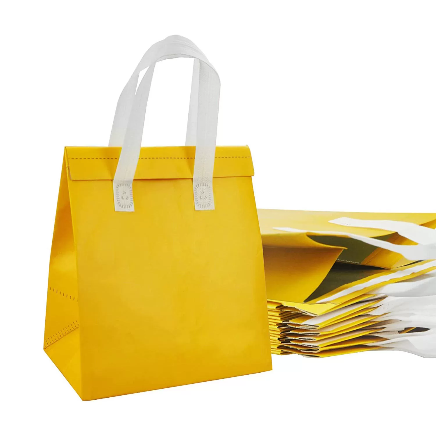 Reusable Insulated Food Delivery Bag – Non-Woven Thermal Takeout Bag with Aluminum Foil... - SKU RIB16629 - UGI Packaging