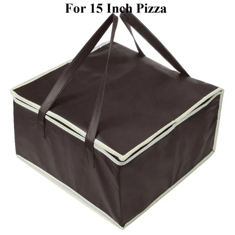 Waterproof Insulated Thermal Bag 🧊 – Foldable Reusable Cooler Tote for Pizza Delivery, Food Transport & Picnic Storage - 图片 8