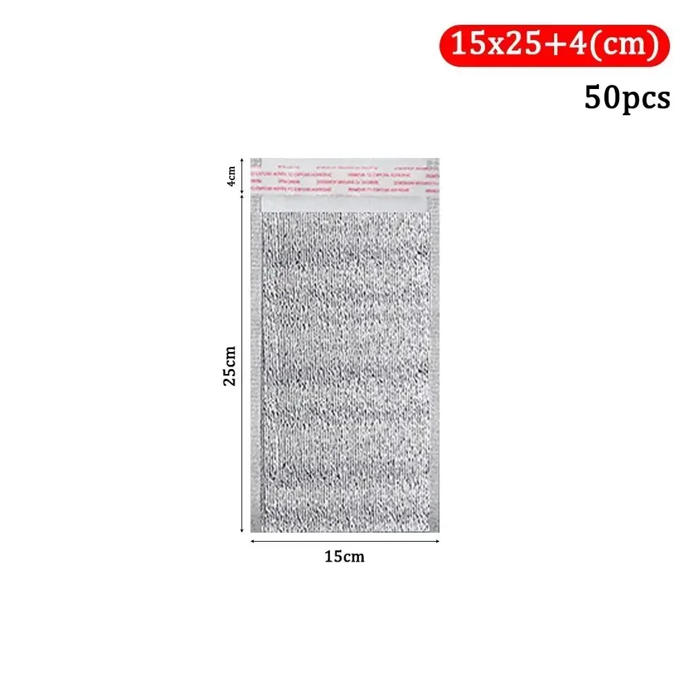 Insulated Aluminum Foil Cooler Bags with Closure – Reusable Thermal Storage Bags for Hot & Cold Food, Drinks, Delivery, Picnic, Takeout – Leakproof, Space-Saving Design - 图片 11