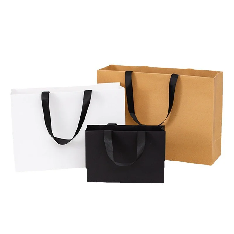 Custom Paper Gift Bags – Durable, eco-friendly paper bags with printed logos, perfect for packaging gifts, retail, parties, and events in various sizes and styles for personalized branding. - 图片 5