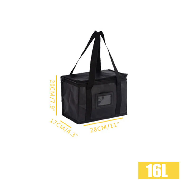 Insulated Thermal Cooler Bag 🧊 – Large Reusable Picnic Tote for Food, Lunch & Drinks – Foil-Lined Cold Storage Lunch Box for Travel, Delivery, Work, Camping & Outdoor Use - 图片 9