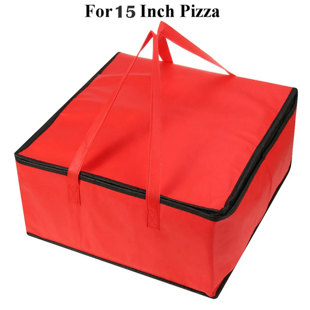 Waterproof Insulated Thermal Bag 🧊 – Foldable Reusable Cooler Tote for Pizza Delivery, Food Transport & Picnic Storage - 图片 10