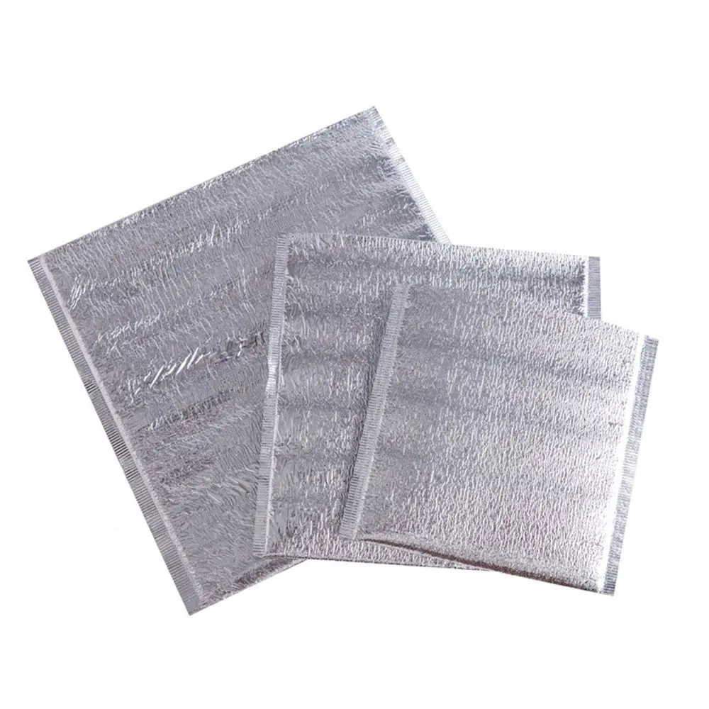 Aluminum Foil Insulated Cooler Bag – Foldable Thermal Tote for Food, Drinks, Delivery, and Picnic – Portable Waterproof Packing Bag for Takeout, Grocery, or Outdoor Use 35