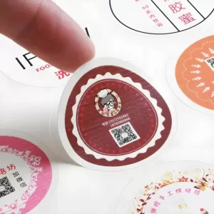 500pcs Custom Waterproof Stickers – Personalized Logo Labels for Weddings, Birthdays, Baptisms, DIY Baking, Gift Bags, Party Favors – Durable Adhesive Customized Seal Stickers