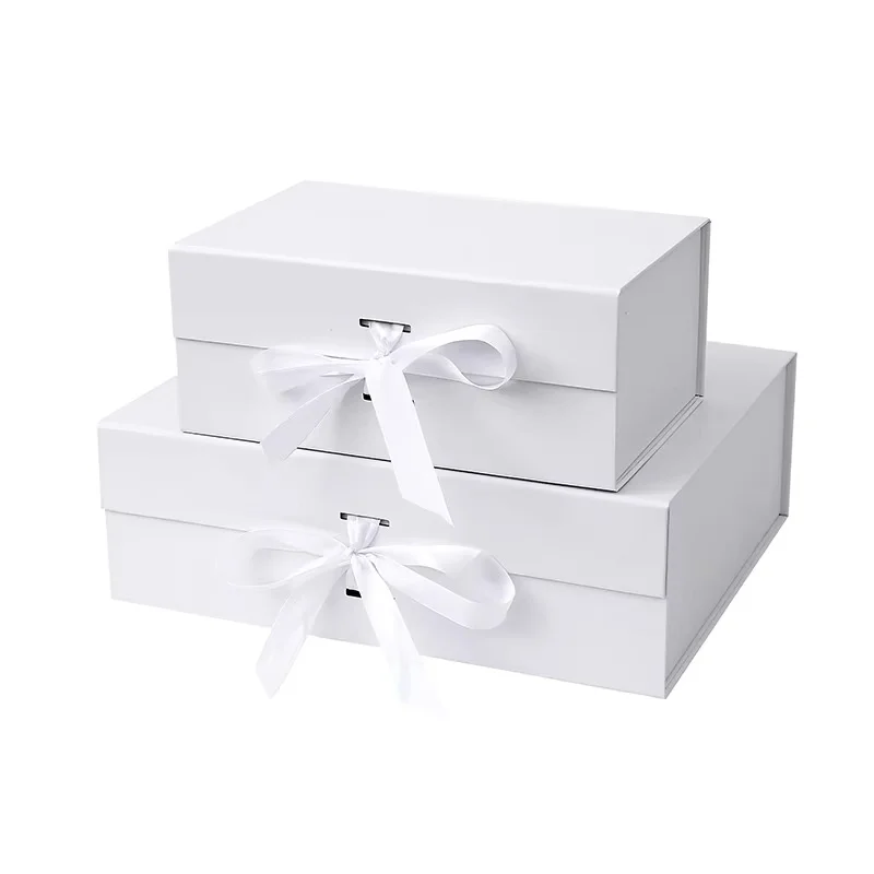 Wholesale 10-Pack Custom Luxury Collapsible Rigid Paper Boxes with Magnetic Closure – Foldable Packaging Boxes with Personalized Logo for Clothing, Gifts, Retail, and Special Occasions - 图片 4