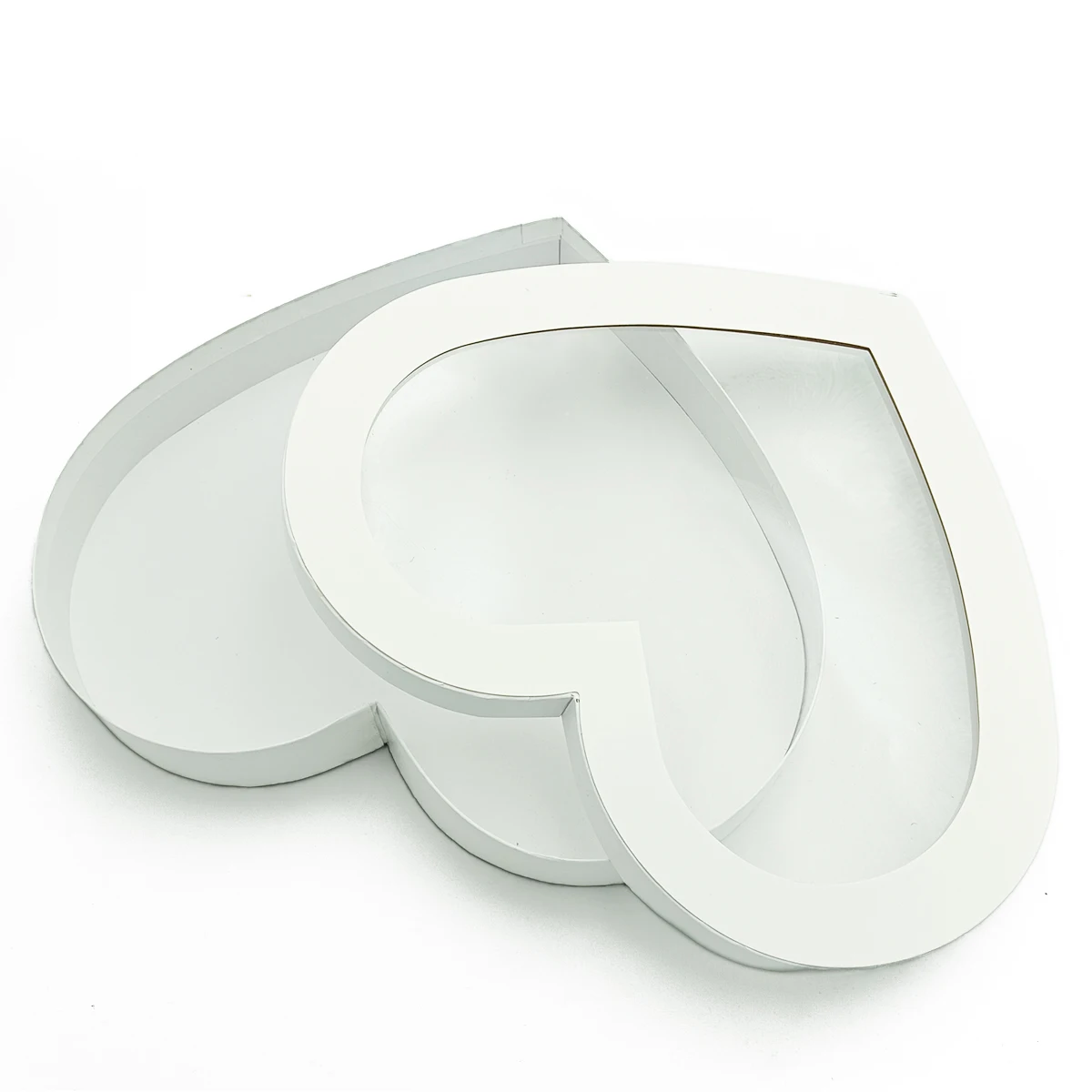 31x31cm Large Heart Shaped Gift Box with Window – Elegant Charcuterie Packaging for Mother's Day, Chocolate, Sweets, Desserts, Party Favors, Valentine’s Gifts, Bakery Display - 图片 8