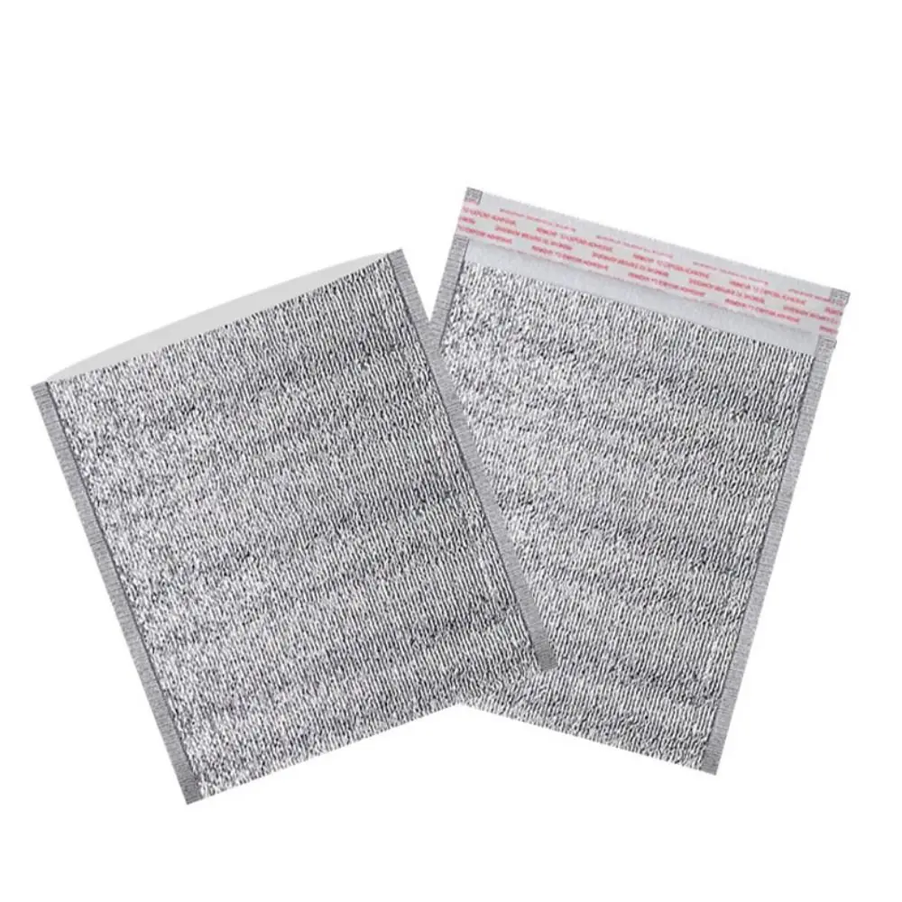 Insulated Aluminum Foil Cooler Bags with Closure – Reusable Thermal Storage Bags for Hot & Cold Food, Drinks, Delivery, Picnic, Takeout – Leakproof, Space-Saving Design 6