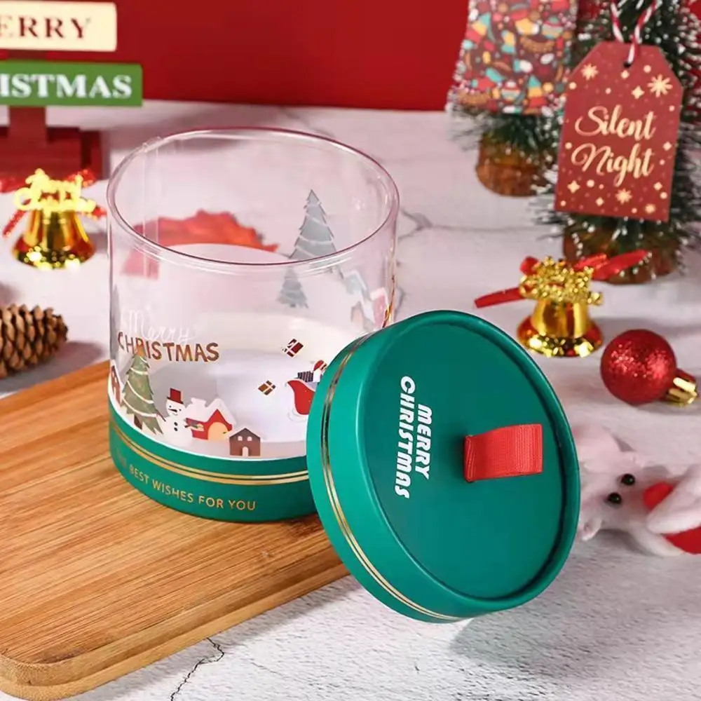 Christmas Candy Gift Boxes – Apple, Cake, and Dessert Packaging Boxes for Xmas Eve Party Favors – Festive Treat Boxes for Cookies, Mousse, Chocolates, Holiday Gift Wrapping & Decorations - 图片 14