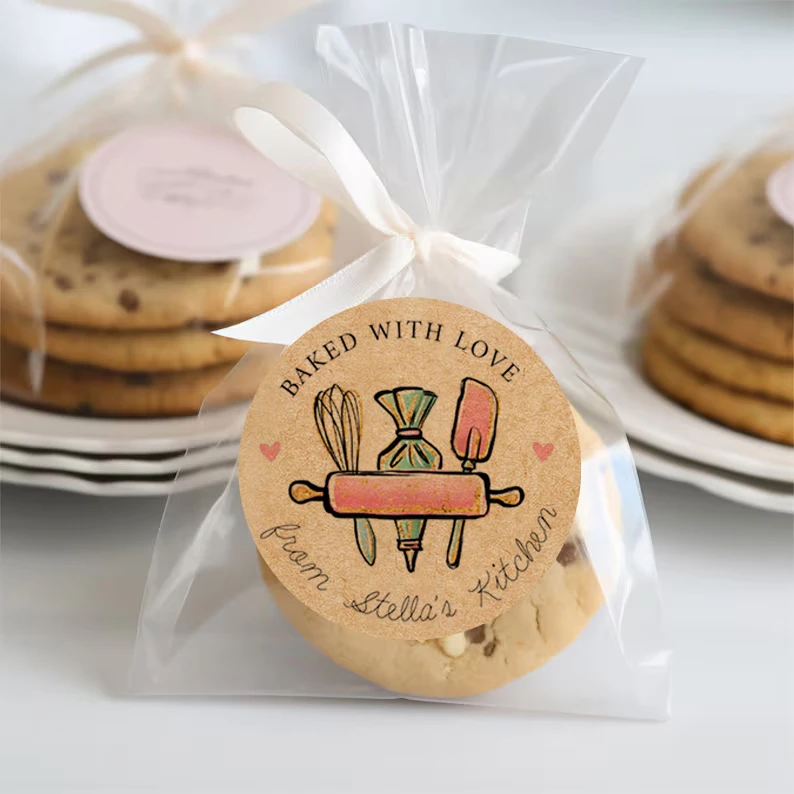 Custom Handmade with Love Stickers – Round & Square Self-Adhesive Labels for Bread, Baked Goods, Gifts, and Packaging. Durable, Personalized, Ideal for Homemade Branding. Custom Handmade with Love Stickers – Round & Square Self-Adhesive Labels for Bread, Baked Goods, Gifts, and Packaging. Durable, Personalized, Ideal for Homemade Branding.