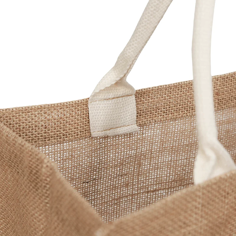 Custom Canvas Tote Bag – Eco-Friendly Reusable Linen Shopping Bag with Handle, Ideal for Promotional Events, Gift Packaging, DIY, Daily Use, Custom Size and Logo Printing Available - 图片 6