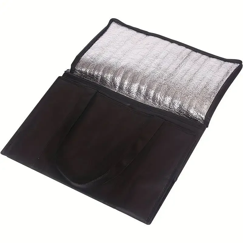 Large Capacity Insulated Grocery Bag – Reusable Foldable Soft Cooler Tote for Hot & Cold Food, Takeout, Meal Delivery, Shopping, Picnic – Lightweight & Durable Thermal Bag - 图片 5