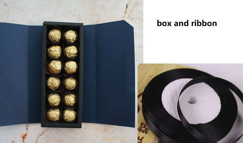 Chocolate Paper Gift Box – Perfect for Valentine's Day, Christmas, Birthdays, and Parties. Ideal for packing chocolates, small gifts, or treats with a festive and elegant presentation design. - 图片 9