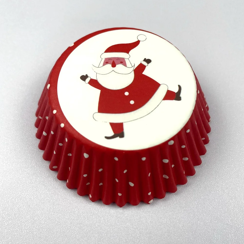 50pcs Animal Pattern Cupcake Liners – White Cow, Zebra, Leopard, Camouflage & Stripes – Greaseproof Baking Cups for Family, Birthdays, Christmas, Parties, Muffins & Cake Holders - 图片 29