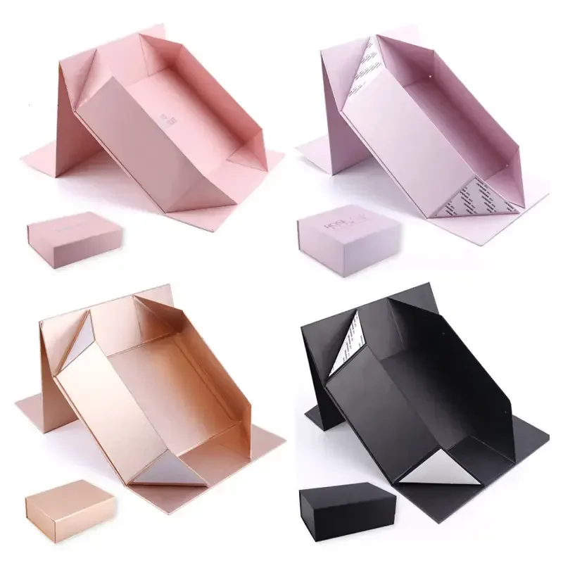 Magnetic Gift Box for Presents with Lids – Collapsible Rectangle Paper Box for Wedding, Birthday, Christmas, Party Gift Packaging – In Stock, Ready to Ship – Multiple Colors & Sizes Available 18