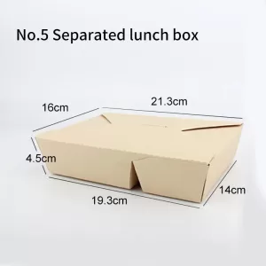 Biodegradable 2-Compartment Food Containers with Lids – Eco-friendly bamboo pulp meal b... - SKU FCL21257 - UGI Packaging