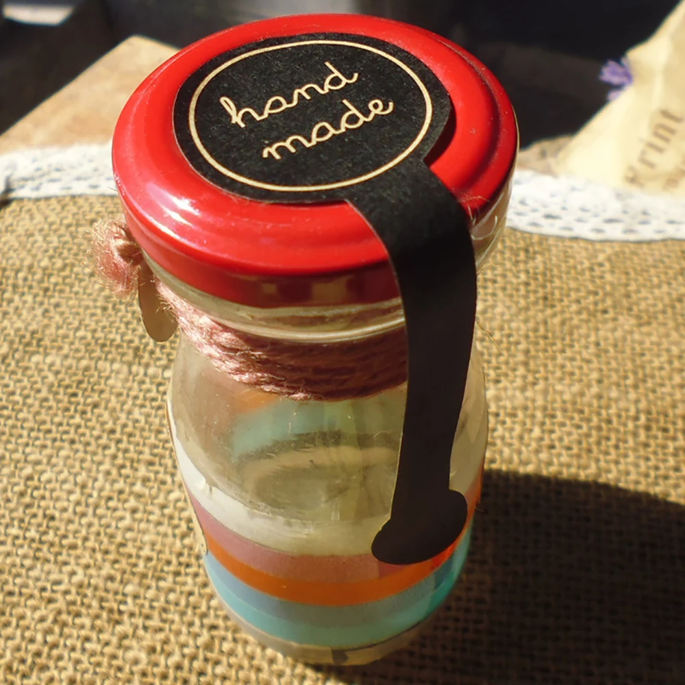 Long Adhesive "HAND MADE" Stickers – Black Kraft Sealing Labels for Handmade Cake Boxes, Bakery Bags, DIY Gift Packaging – Durable Craft Stickers for Homemade Products and Small Biz Use Long Adhesive "HAND MADE" Stickers – Black Kraft Sealing Labels for Handmade Cake Boxes, Bakery Bags, DIY Gift Packaging – Durable Craft Stickers for Homemade Products and Small Biz Use