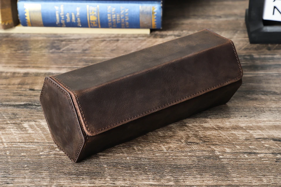 Travel Watch Organizer | Luxury 8-Slot PU Leather Watch Box Organizer – Soft Velvet Interior Display Case for Men’s & Women’s Watches, Jewelry Storage – Elegant Gift for Birthdays, Holidays & Collectors 8